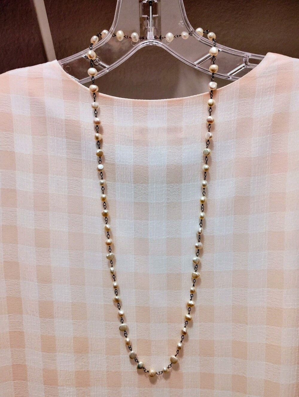 Retired Silpada "Freshcatch" Freshwater Pearl Necklace